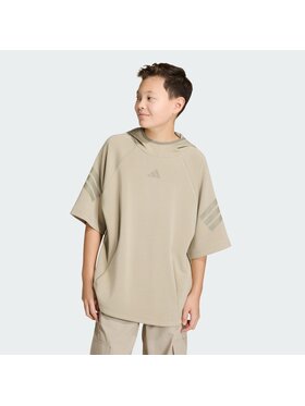 adidas adidas Bluza 158806 Brązowy Loose Fit