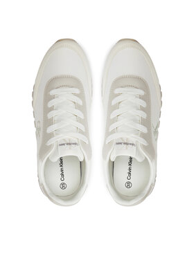 Calvin Klein Jeans Tenisice Low Cut Lace-Up Sneaker V3A9-81004-1269 S Écru