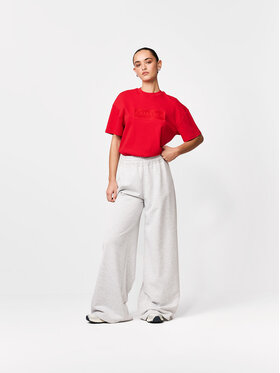 La Mania La Mania T-Shirt ALISA Czerwony Basic Fit