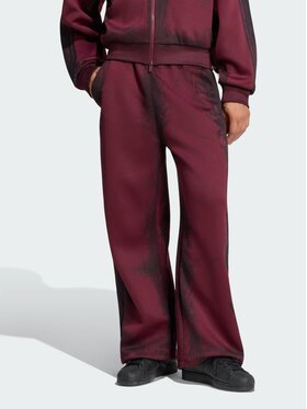 adidas adidas Spodnie dresowe 171089 Bordowy Loose Fit