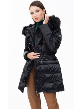 Tiffi Tiffi Kurtka damska LUSERNA Czarny Slim Fit