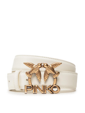 Pinko Pinko Cintura da donna Love Aster Simply Belt H3 PE 22 PLT01 1H20ZZ Y7SP Bianco