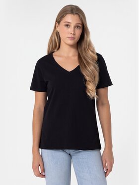 BASICLO BASICLO T-Shirt BSL-005-99 Czarny Regular Fit