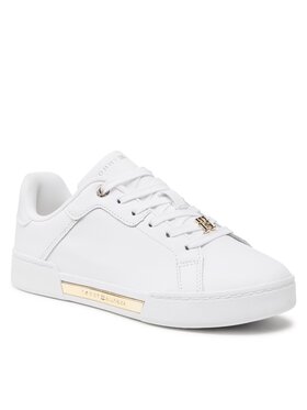 Tommy Hilfiger Tommy Hilfiger Sneakers Court Sneaker Golden Th FW0FW07116 Alb