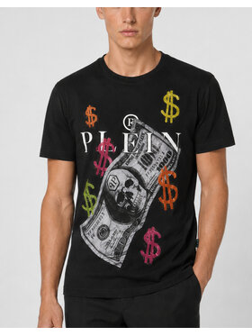 PHILIPP PLEIN PHILIPP PLEIN Tričko 31605 Čierna Regular Fit