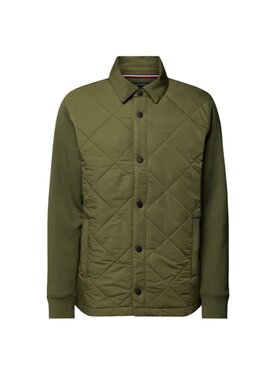 Tommy Hilfiger Tommy Hilfiger Bunda pro přechodné období MIX MEDIA Zelená Regular Fit