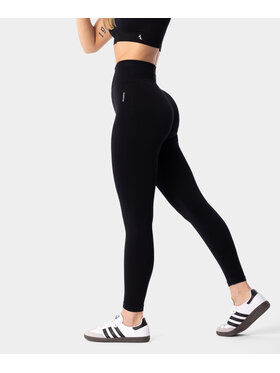 Carpatree Carpatree Legginsy Simply Leggings Czarny Fitted Fit
