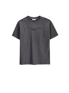 Coccodrillo Coccodrillo T-Shirt ZC6143201WBJ-020 Szary Regular Fit