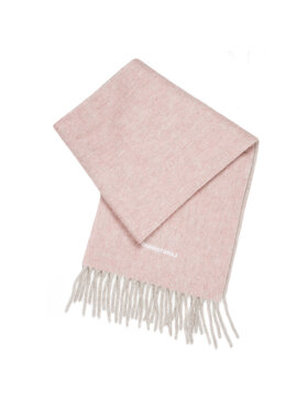 Laretaggio Laretaggio Szalik LUNO DOUBLE ALPAKA SCARF Różowy
