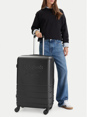 Reebok Reebok Liels koferis CEOWB-RBK-WAL-001-CCC-L Melns