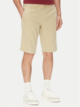 Kappa Kappa Шорти з тканини Oris 600BTI0 Бежевий Slim Fit