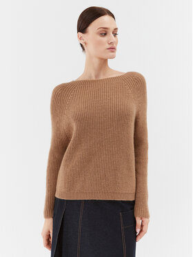 Weekend Max Mara Weekend Max Mara Pulover Xeno 2353661133 Rjava Regular Fit