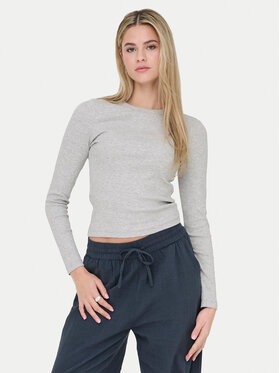 ONLY ONLY Blúzka Val 15371305 Sivá Regular Fit