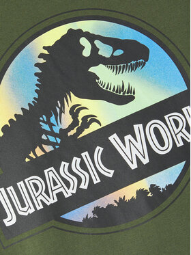 NAME IT T-shirt Jurassic World 13219935 Zelena Regular Fit