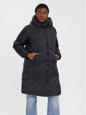Vero Moda Curve Vero Moda Curve Vatovaná bunda Uppsala 10279571 Čierna Regular Fit