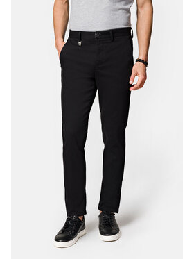 Lancerto Lancerto Spodnie materiałowe Monaco SP082123000006 Czarny Slim Fit