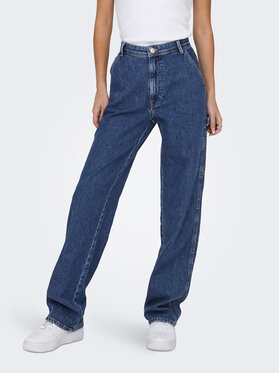 ONLY ONLY Дънки 15271792 Син Straight Fit