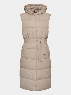 Brave Soul Brave Soul Vestă LJK-VINEMAXIPKB Bej Regular Fit