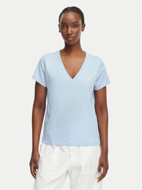 Polo Ralph Lauren Polo Ralph Lauren T-krekls 211B14611001 Gaiši zila Straight Fit