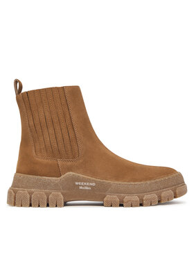 Weekend Max Mara Weekend Max Mara Botki Genepi 2625796075 Brązowy jasny