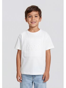 LEGO LEGO T-Shirt Taj217 Biały Regular Fit