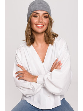 BeWear BeWear Sveter BK079 Sivá Modern Fit