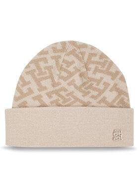 Tommy Hilfiger Tommy Hilfiger Berretto Monogram All Over Beanie AW0AW15327 Beige
