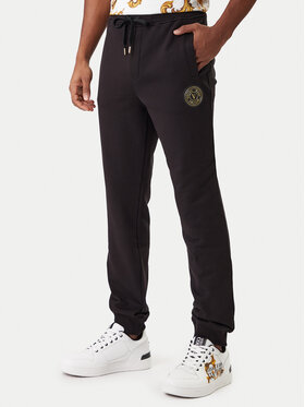 Versace Jeans Couture Versace Jeans Couture Melegítő alsó 80GAAT03 CF01T Fekete Regular Fit
