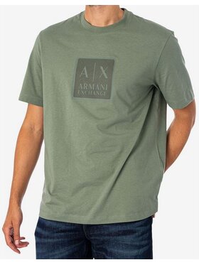 Armani Exchange Armani Exchange T-Shirt 6DZTHB ZJ9JZ 1895 Zielony Regular Fit