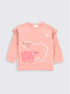 Coccodrillo Coccodrillo Суитшърт ZC2143101WIN Розов Regular Fit