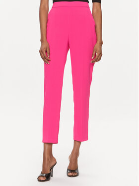Pinko Pinko Spodnie materiałowe 102861 7624 Różowy Regular Fit