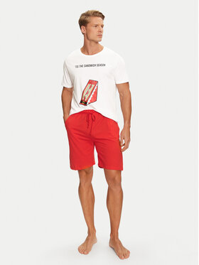 Brave Soul Brave Soul Πιτζάμα MLWS-149SANDWICH Έγχρωμο Regular Fit