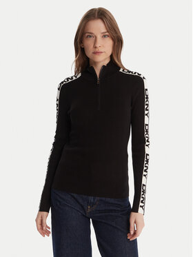 DKNY DKNY Pullover P5MSAY01 Schwarz Slim Fit
