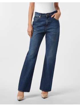 PHILIPP PLEIN PHILIPP PLEIN Jeansy 27203 Modrá Straight Fit