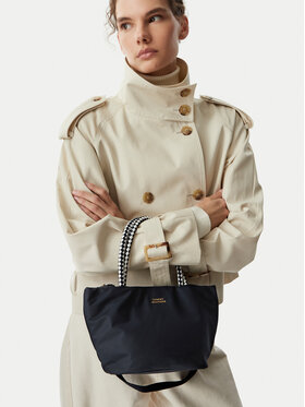 Tommy Hilfiger Tommy Hilfiger Дамска чанта Th Marina Bucket Nylon AW0AW18831 Тъмносин