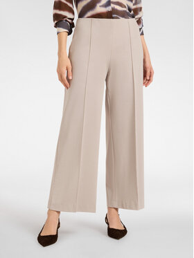 Elena Mirò Elena Mirò Spodnie materiałowe P819Z000134N002 Écru Cropp Fit