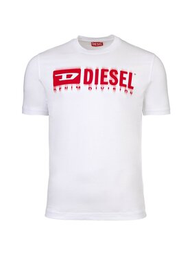 Diesel Diesel T-Shirt 28832 Biały Comfort Fit