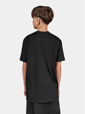 MADE BY SOCIETY MADE BY SOCIETY T-Shirt Verso - T37848 Czarny Basic Fit