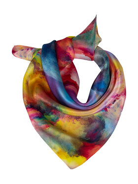 ALLORA BE UNIQUE ALLORA BE UNIQUE Foulard Gawroszka 100% jedwab Rosa