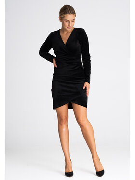 FIGL FIGLFIGL Vestito M963 Nero Regular Fit