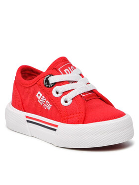 Big Star Shoes Big Star Shoes Гуменки JJ374162 Червен