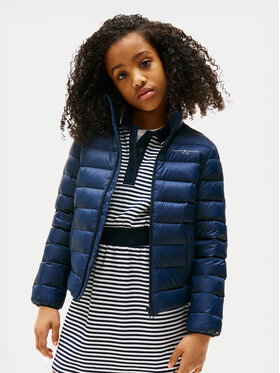 Tommy Hilfiger Tommy Hilfiger Pūkinė striukė Essential KS0KS00652 Tamsiai mėlyna Regular Fit