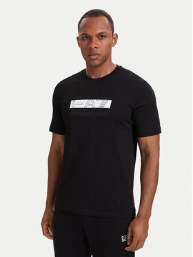 EA7 Emporio Armani EA7 Emporio Armani T-särk 7M002415 AF10375 MC001 Must Regular Fit