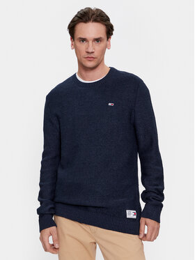 Tommy Jeans Tommy Jeans Пуловер DM0DM15060 Тъмносин Regular Fit