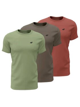 4F 4F T-Shirt 4FWSS26TTSHM4480-90S Kolorowy Regular Fit