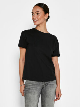 Noisy May Noisy May T-shirt Brandy 27010978 Crna Relaxed Fit
