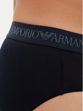 Emporio Armani Underwear Set Od 3 Para Muških Slip Gaća 111624 4F722 75536 Tamnoplava