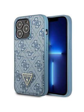 Guess Guess Etui na telefon iPhone 13 Pro Niebieski