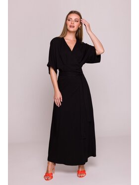 Stylove Stylove Sukienka letnia S406 Czarny Beachy Fit