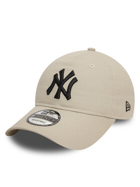 New Era New Era Шапка с козирка League Essential 9TWENTY New York Yankees 60471472 Бежов